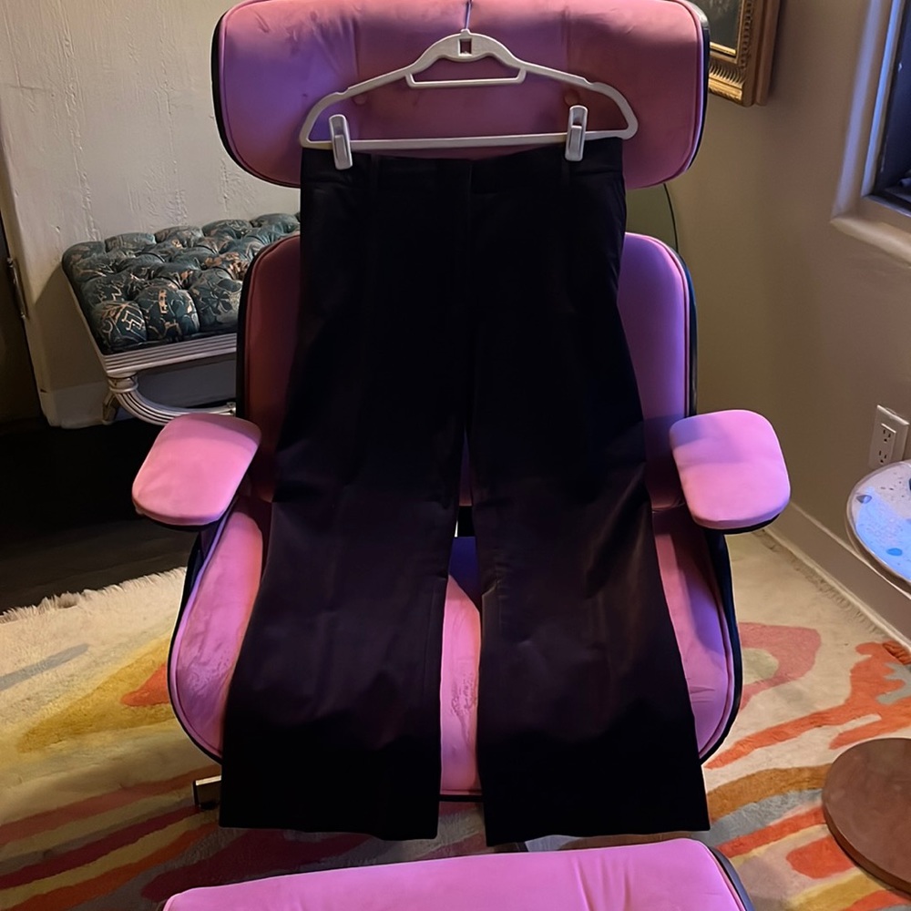 Brown Le Crop Velvet FRAME pants. Size 10